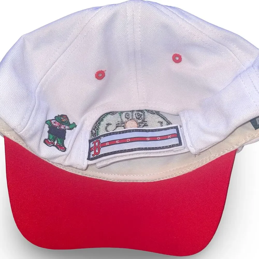 Boston Red Sox 47 Brand Hat Fenway Park Collection Wally Green Monster Cap White
